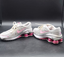 Tênis Nike Shox Turbo VII juvenil feminino prata rosa branco tamanho 3,5Y comprar usado  Enviando para Brazil