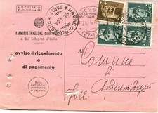 A419 ricevimento tariffa usato  Fontanellato