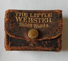 The Little Webster 18000 Words ~ Mini Leather Dictionary ~ Tiny Book & Novelty segunda mano  Embacar hacia Argentina