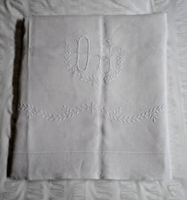 Ancien drap lin d'occasion  Poitiers