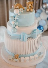 Torta scenografica orsetti usato  Fiumicino