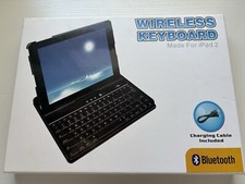 Teclado sem fio iMounTek feito para iPad 2 com estojo protetor e cabo de carregamento comprar usado  Enviando para Brazil