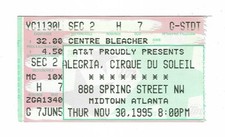 Alegria cirque soleil for sale  USA