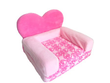 Usado, Build a Bear Workshop Sillón Corazón Rosa Cama Plegable para Oso de Peluche segunda mano  Embacar hacia Argentina