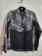 NIKE THERMORE RUNNING HALF-ZIP TKANA KURTKA REPEL czarna biała męska rozmiar small  na sprzedaż  Wysyłka do Poland