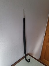 Parapluie canne noir d'occasion  Porcelette