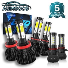 Combo de lâmpadas de neblina para faróis de LED Dodge RAM 1500 2500 3500 2016 2017 2018 comprar usado  Enviando para Brazil