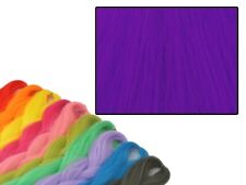 CyberloxShop Fantasia Kanekalon Trança Jumbo Neon Roxo Trança Cabelo comprar usado  Enviando para Brazil