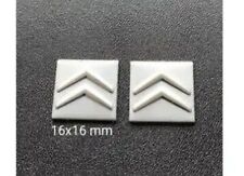 Logo Citroen Pegatinas Llaves Emblema Aluminio Autoadhesivo x2 Unidades comprar usado  Enviando para Brazil