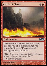 Mtg circle flame usato  Bari