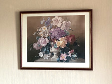 Vintage framed print for sale  RUSHDEN