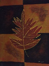 Red gold abstract for sale  LONDON