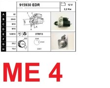 Motorino avviamento 12v usato  Gioia Tauro
