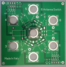 Pcb 6:1 1.8-30MHz Antenna Remoto Interruttore antenna switch SO-239 comprar usado  Enviando para Brazil