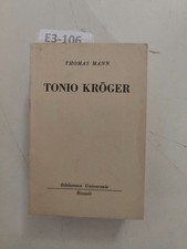 Tonio kroger biblioteca usato  Carpi