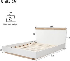 Struttura letto matrimoniale usato  Chivasso