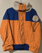 Antigo Naruto Uzamaki 2002 Viz Media Cosplay Jaqueta Grande Anime Zíper Completo Laranja comprar usado  Enviando para Brazil