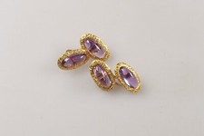 Amethyst manschettenknöpfe 19 gebraucht kaufen  Dresden