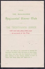 Cancellation 1918 manchester for sale  OXFORD
