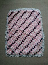 Vintage fringed candlewick for sale  NEWPORT
