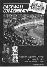 Cowdenbeath gmp racewall for sale  DUNDEE