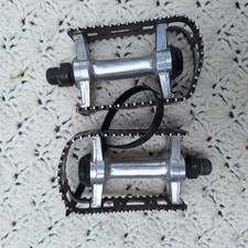 Pedais MKS BM-10 BMX MTB 9/16 rosca FootJaw Trap - Preto prata comprar usado  Enviando para Brazil