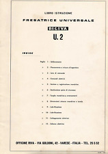 Rigiva fresatrice manuale usato  Bergamo
