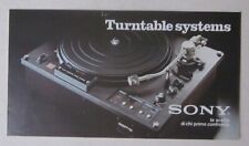 Sony turntable systems usato  Boves