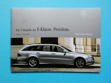 Preisliste mercedes w211 gebraucht kaufen  Augsburg