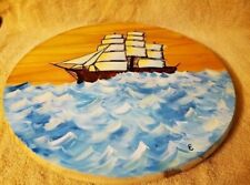 Hand painted wooden for sale  Carmel