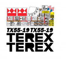 Terex decal kit for sale  Dublin