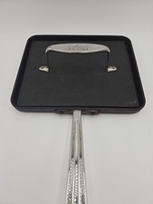 Parrilla de sartén para hamburguesas de hierro fundido antiadherente pesado todo revestido Panini segunda mano  Embacar hacia Mexico