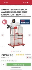workshop dust extractor for sale  MACCLESFIELD
