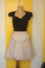 Robe fêtes noire d'occasion  Montfavet