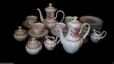 Hutschenreuther Porzellan "Porcelaine rosé" 10 Personen Kaffee-Service 36 Teile comprar usado  Enviando para Brazil