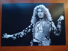 Robert plant signed for sale  LOCKERBIE