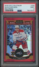 2015-16 O-Pee-Chee Platinum Red Prism #150 Alex Ovechkin /199 PSA 9 Perfeito Estado MVP comprar usado  Enviando para Brazil