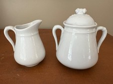 Antique white ironstone for sale  Victor