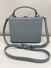 Usado, Autêntica Bolsa de Couro Brandon Blackwood Kendrick Trunk Azul Claro Grão comprar usado  Enviando para Brazil