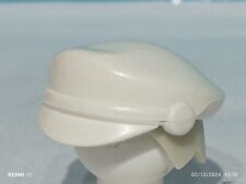 PLAYMOBIL GORRA BLANCA COLOR MARINERO PATRON BARCO LANCHA MOTORA REF 3498 comprar usado  Enviando para Brazil
