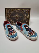 Scarpe bambina tela usato  Pescara