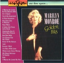 Marilyn Monroe + CD + Golden hits (18 tracks) comprar usado  Enviando para Brazil