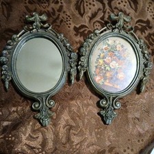 Pair vintage brass for sale  Evington