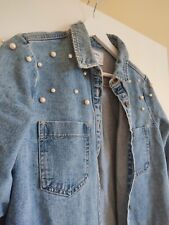 Longue veste jean d'occasion  Le Luc