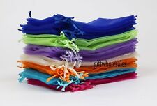 100 sacos de presente de organza joias bolsas de embalagem de Natal festa de casamento favor comprar usado  Enviando para Brazil