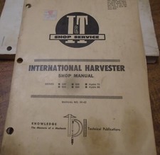 Shop manual international for sale  Eaton Rapids