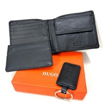 Carteira de bolso Hugo Boss couro real bifold moeda com porta-cartões e chaveiro grátis! comprar usado Carteira de bolso Hugo Boss couro real bifold moeda com porta-cartões e chaveiro grátis! comprar usado  Enviando para Brazil