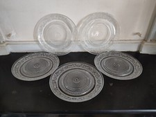 Assiettes dessert verre d'occasion  Brouzet-lès-Alès