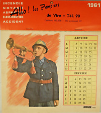 Calendrier annee 1961 d'occasion  Villers-Bocage