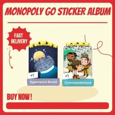 Cartões adesivos Mono_poly_GO_Hyperspace encadernados_Comendas_⭐4 ⭐5 estrelas, usado comprar usado  Enviando para Brazil